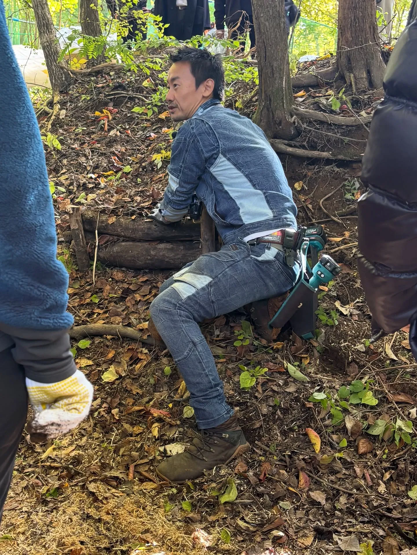 石積みが変える水の流れ